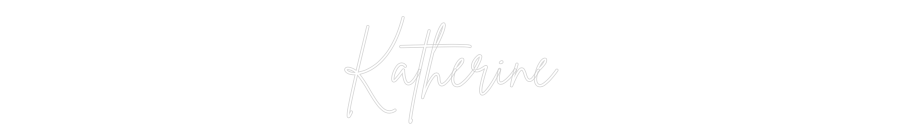 Custom Neon Sign Online Editor Katherine