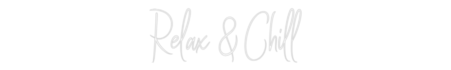 Custom Neon Sign Online Editor Slap af og chill