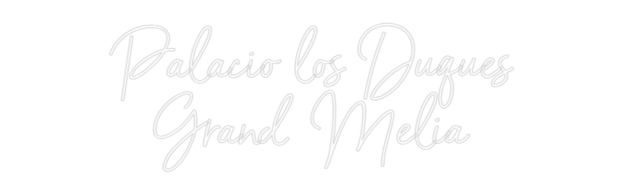 Custom Neon Sign Online Editor Palacio los D...