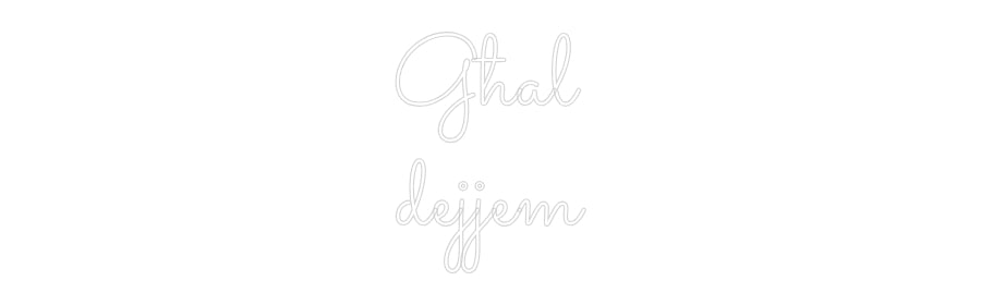 Custom Neon Sign Online Editor Għal
dejjem