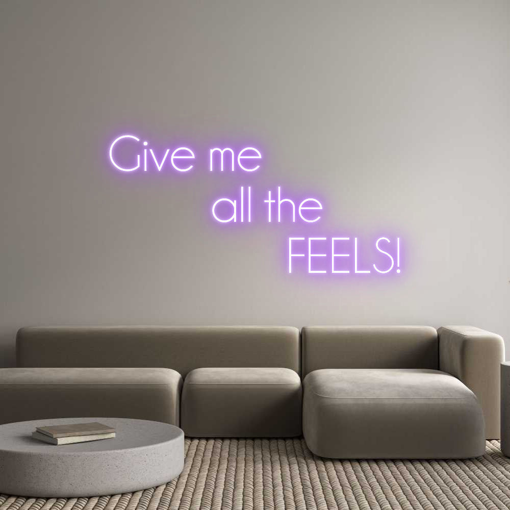 Custom Neon Sign Online Editor Give me 
   ...