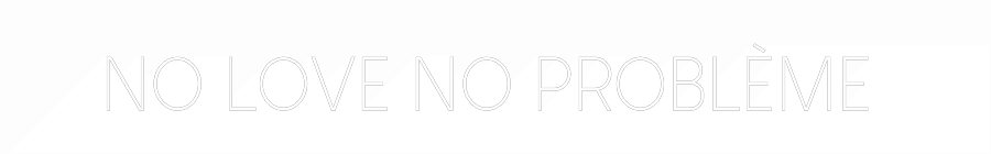 Custom Neon Sign Online Editor INGEN KÆRLIGHED INGEN PR...