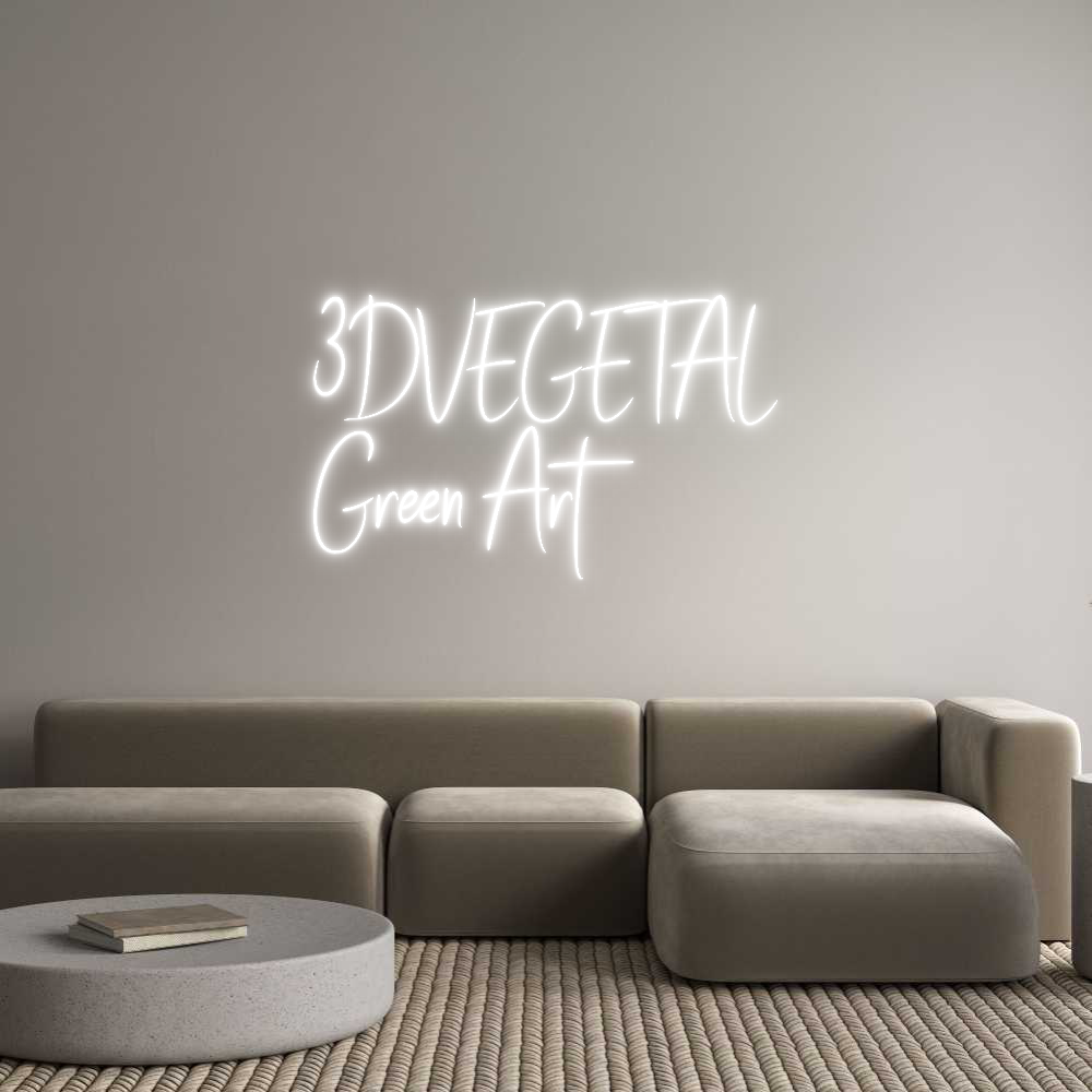 Custom Neon Sign Online Editor 3DVEGETAL
Gr...