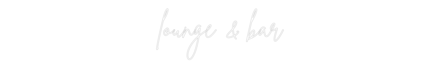Editor online di insegne al neon personalizzate lounge e bar