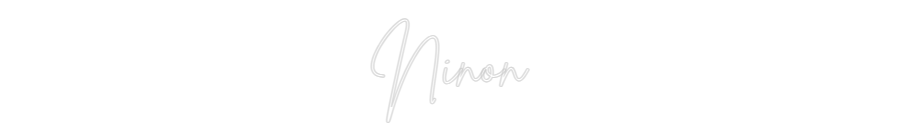 Custom Neon Sign Online Editor Ninon
