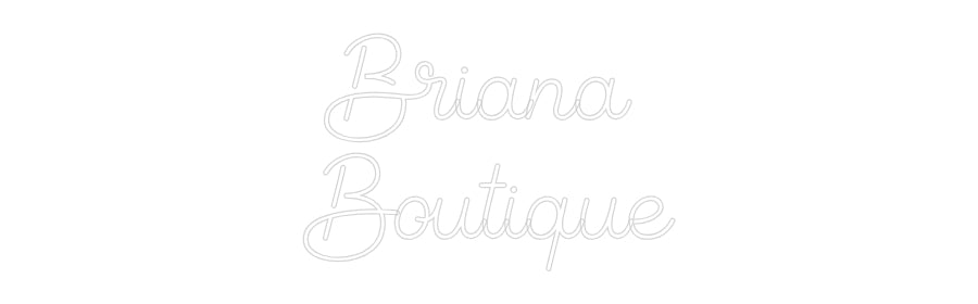 Custom Neon Sign Online Editor Briana 
Anfall...
