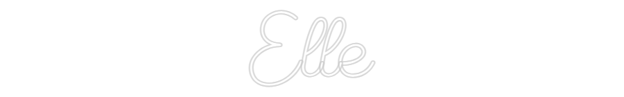Custom Neon Sign Online Editor Elle