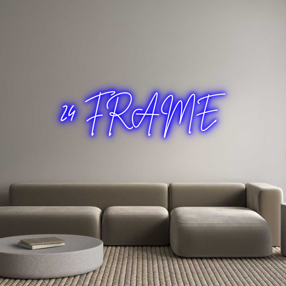 Custom Neon Sign Online Editor 24 RAMME