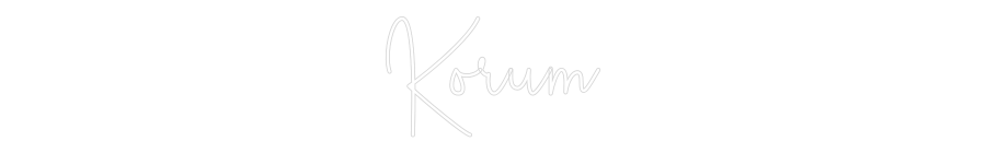 Custom Neon Sign Online Editor Korum
