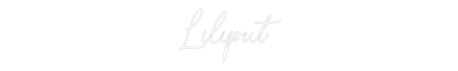 Custom Neon Sign Online Editor Liliput