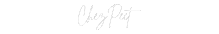 Custom Neon Sign Online Editor ChezPeet