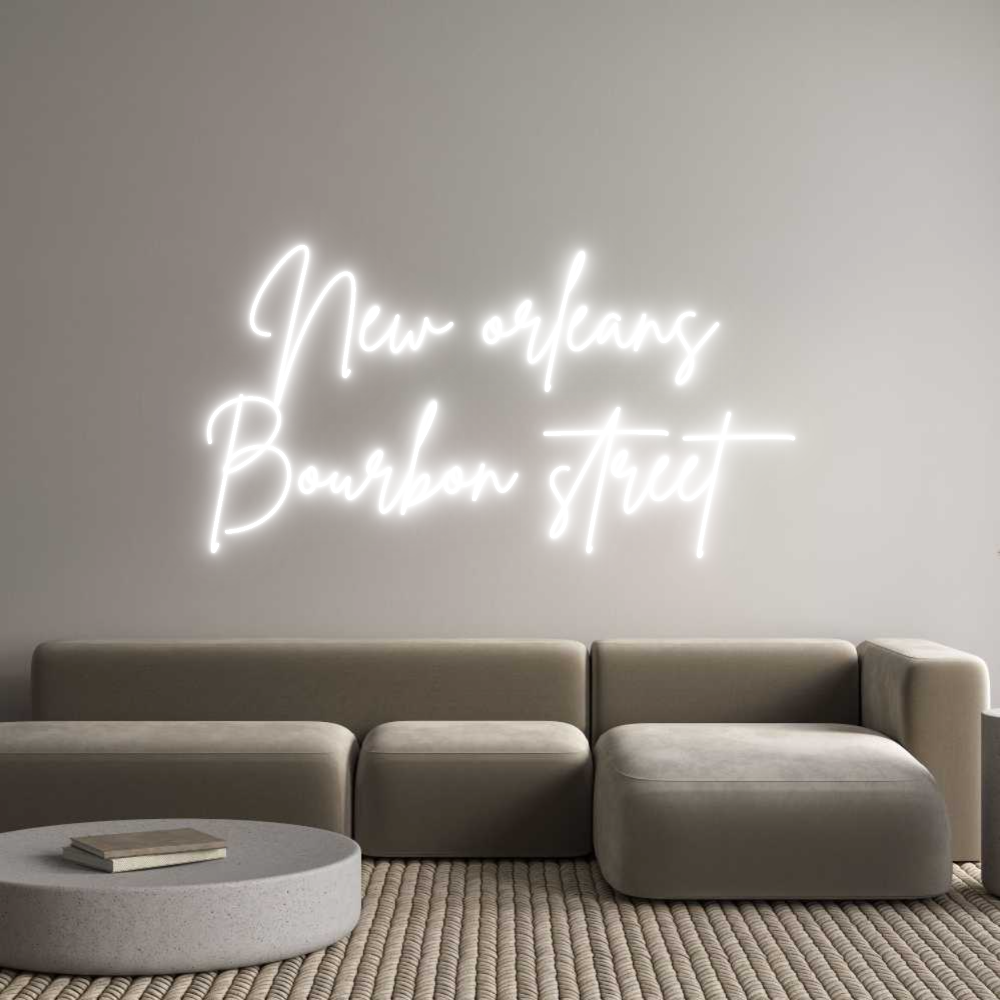 Custom Neon Sign Online Editor New orleans ...