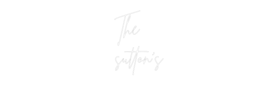 Custom Neon Sign Online Editor The
sutton's