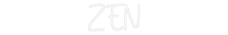 Editor online di insegne al neon personalizzate ZEN