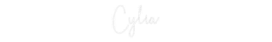 Custom Neon Sign Online Editor Cylia