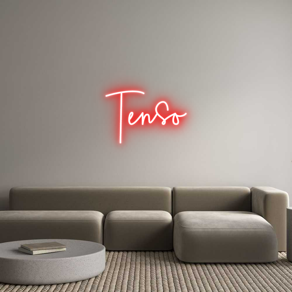 Custom Neon Sign Online Editor Tenso
