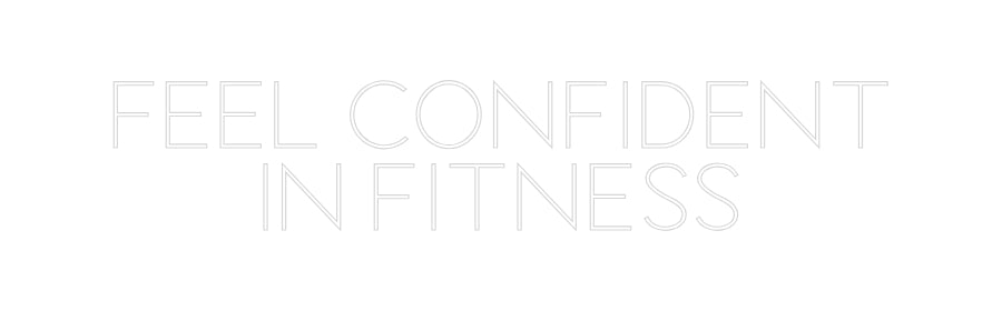 Custom Neon Sign Online Editor FEEL CONFIDEN...