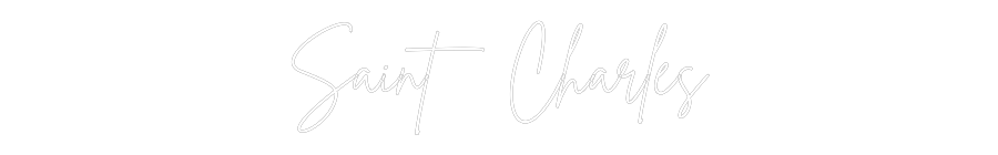Custom Neon Sign Online Editor Saint Charles