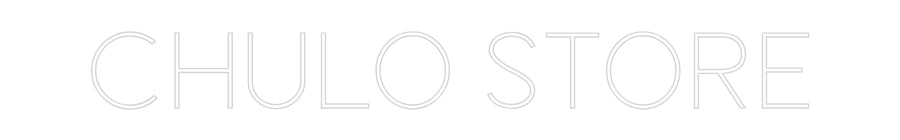 Aangepaste neonreclame online-editor Chulo Store