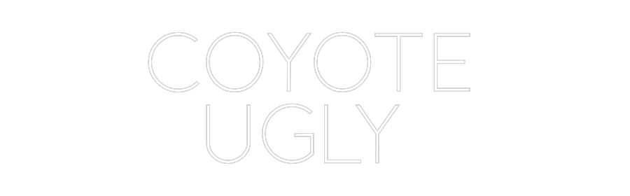 Custom Neon Sign Online Editor COYOTE
  UGLY