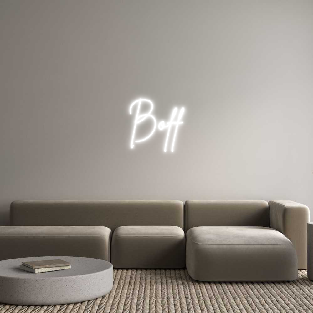 Custom Neon Sign Online Editor Boff