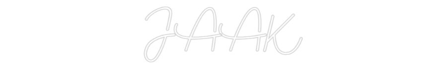 Custom Neon Sign Online Editor JAAK