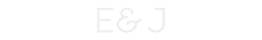 Custom Neon Sign Online Editor E&J