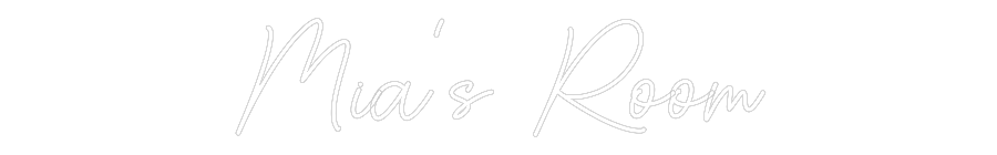 Custom Neon Sign Online Editor Mia’s Room