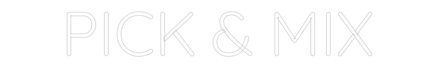 Custom Neon Sign Online Editor PICK & MIX