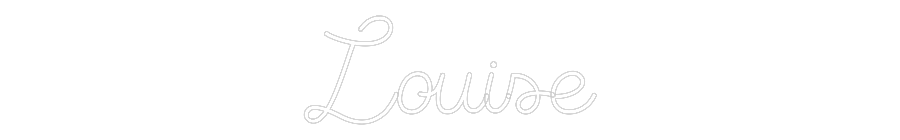 Custom Neon Sign Online Editor Louise
