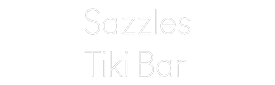 Custom Neon Sign Online Editor Sazzles
Tiki...