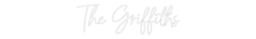 Custom Neon Sign Online Editor The Griffiths