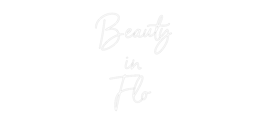 Editor online di insegne al neon personalizzate Beauty
 In ...