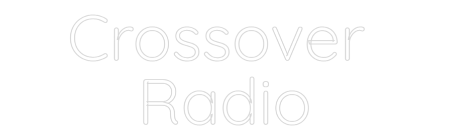 Editor online di insegne al neon personalizzate Crossover 
R...