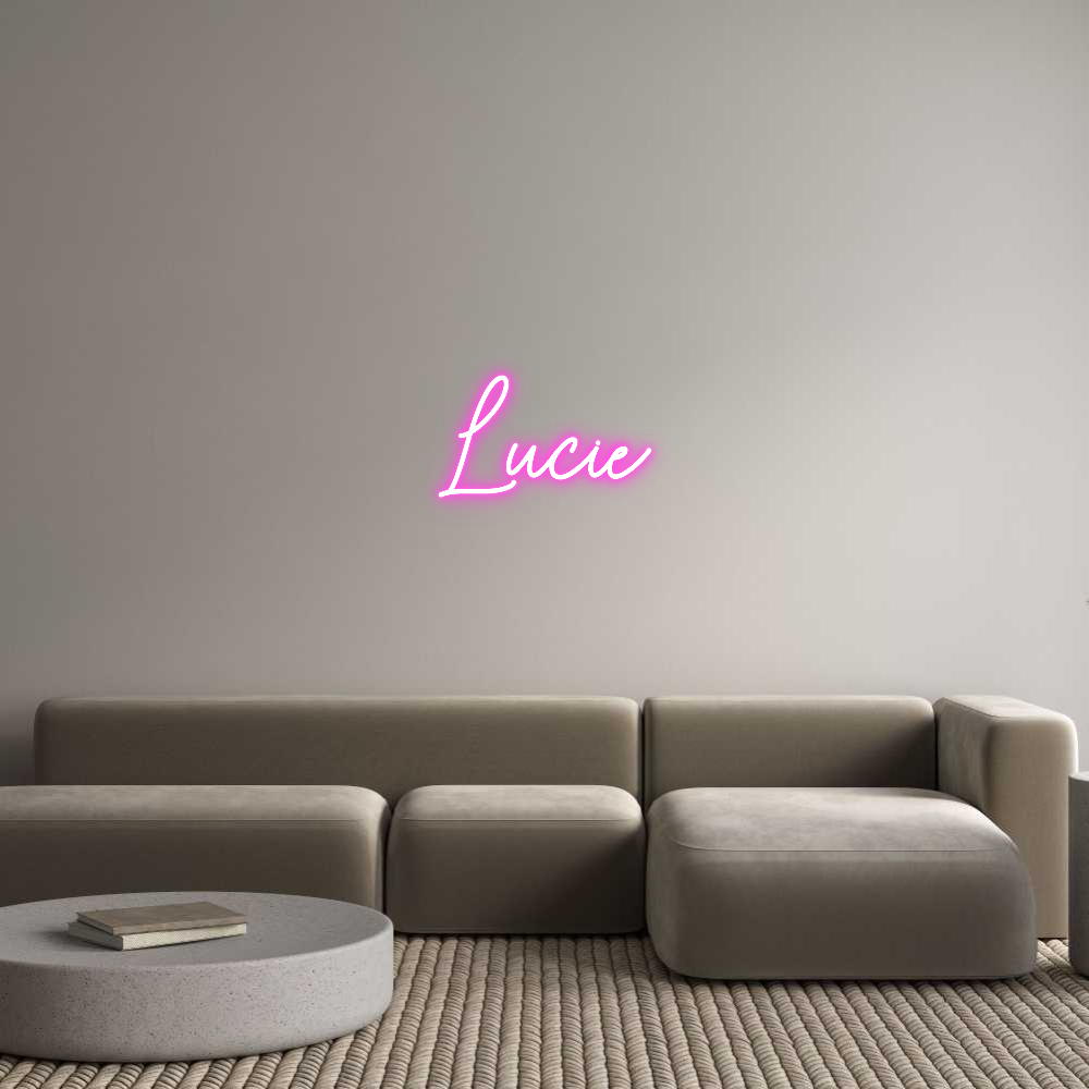 Custom Neon Sign Online Editor Lucie