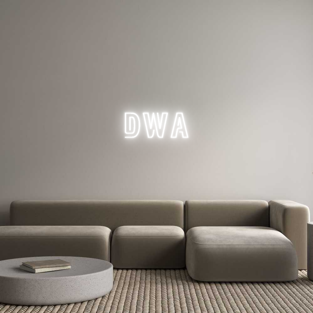 Custom Neon Sign Online Editor DWA