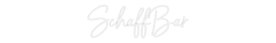 Custom Neon Sign Online Editor SchaffBar