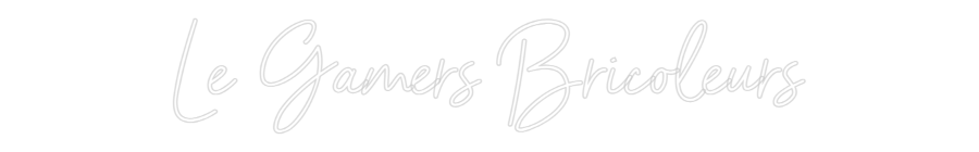 Custom Neon Sign Online Editor Le Gamers Bri...