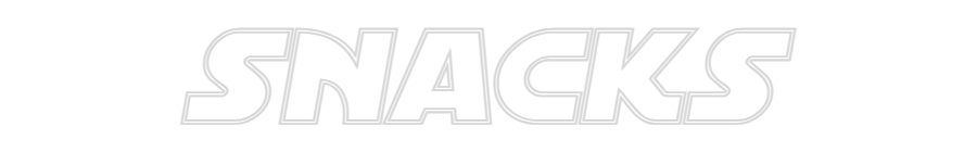 Custom Neon Sign Online Editor SNACKS