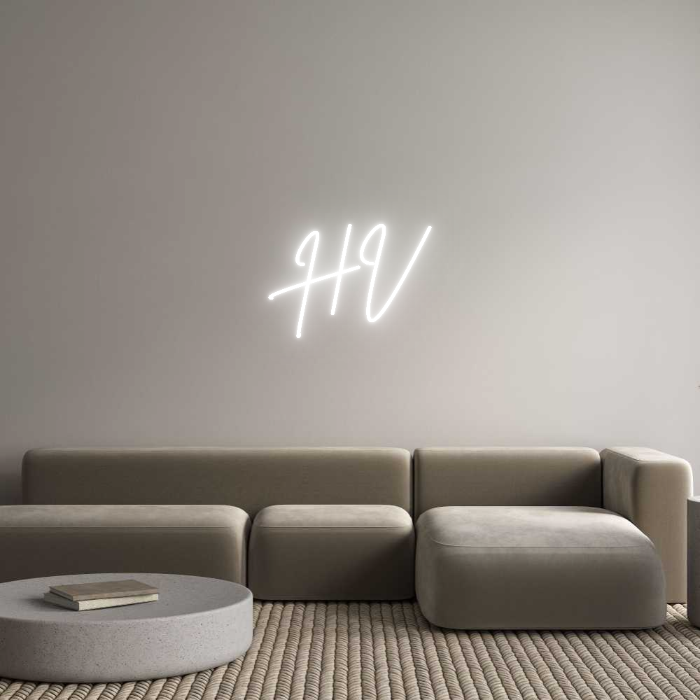 Custom Neon Sign Online Editor HV