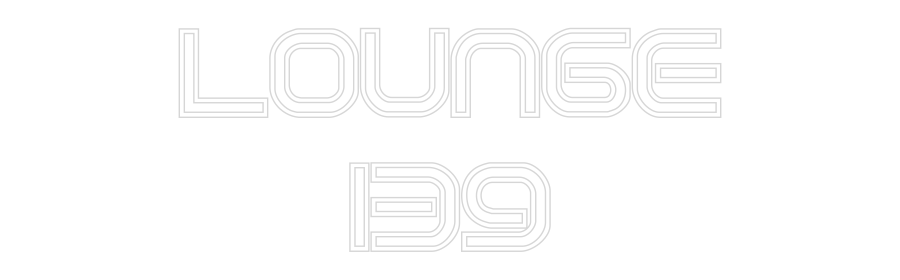 Editor online di insegne al neon personalizzate LOUNGE
139