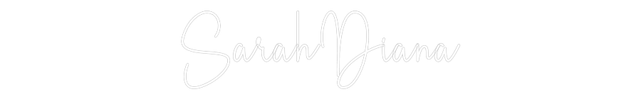 Custom Neon Sign Online Editor SarahDiana