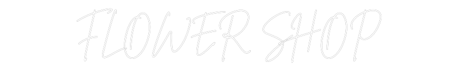 Editor online di insegne al neon personalizzate NEGOZIO DI FIORI