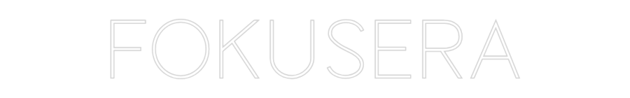 Custom Neon Sign Online Editor FOKUSERA