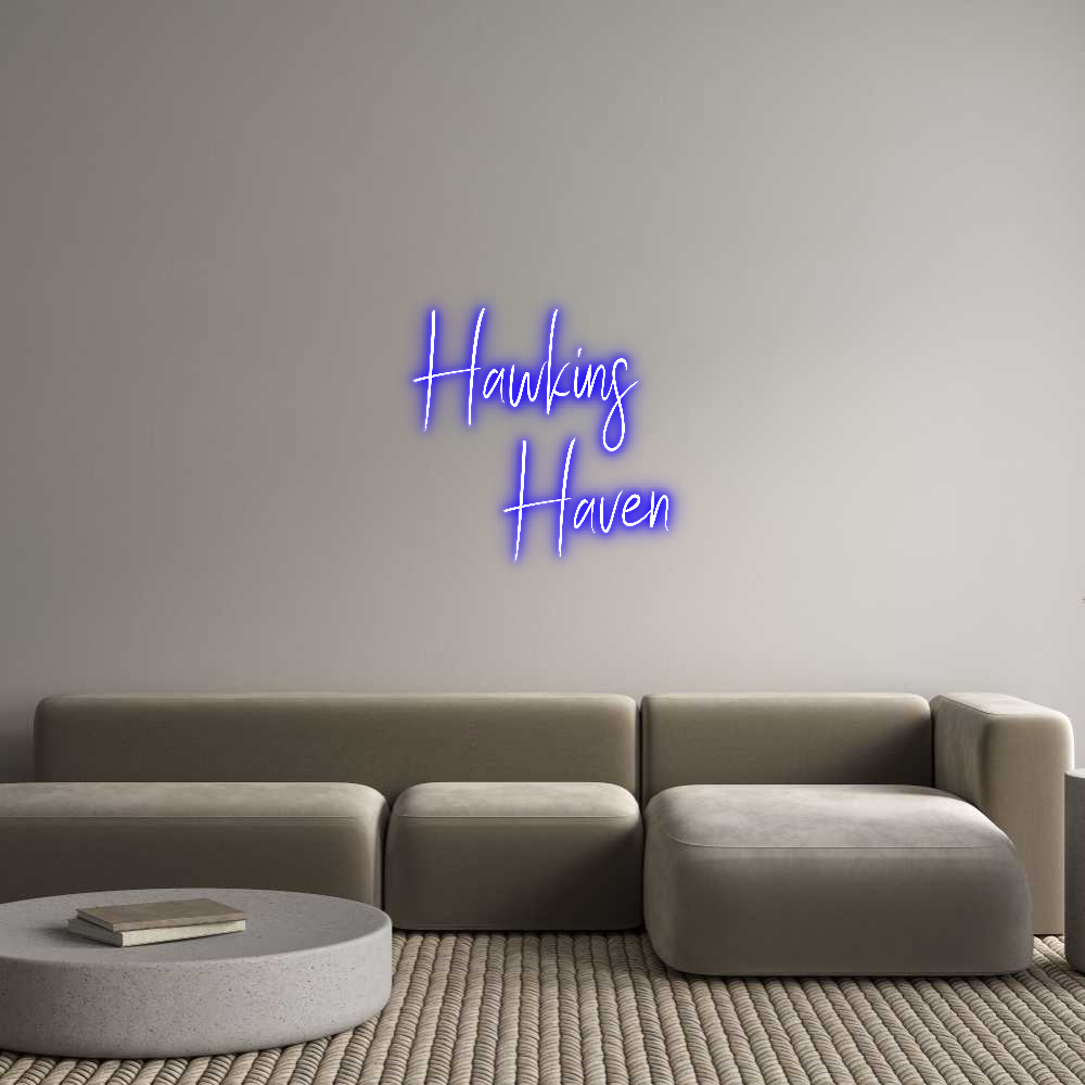 Custom Neon Sign Online Editor Hawkins 
   ...