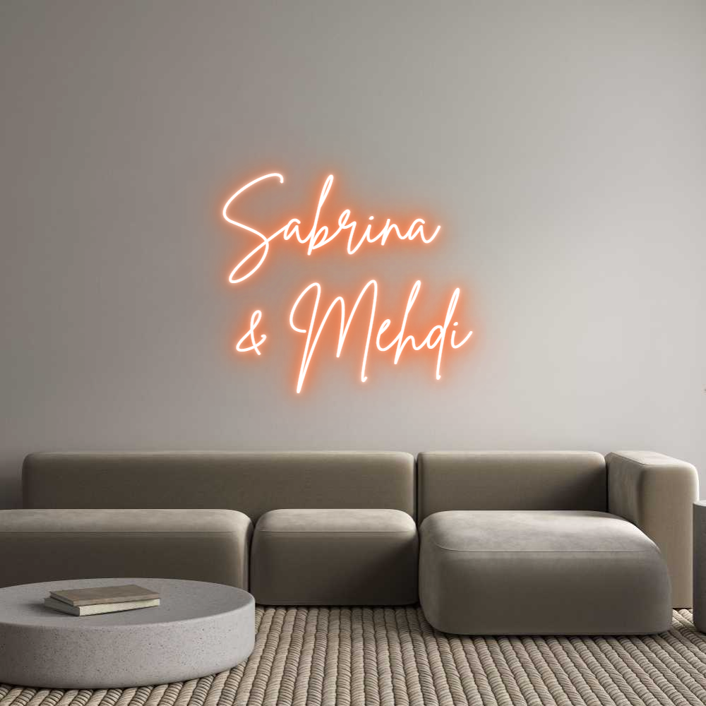 Editora Online de Letreiros de Neon Personalizados Sabrina  
& ...