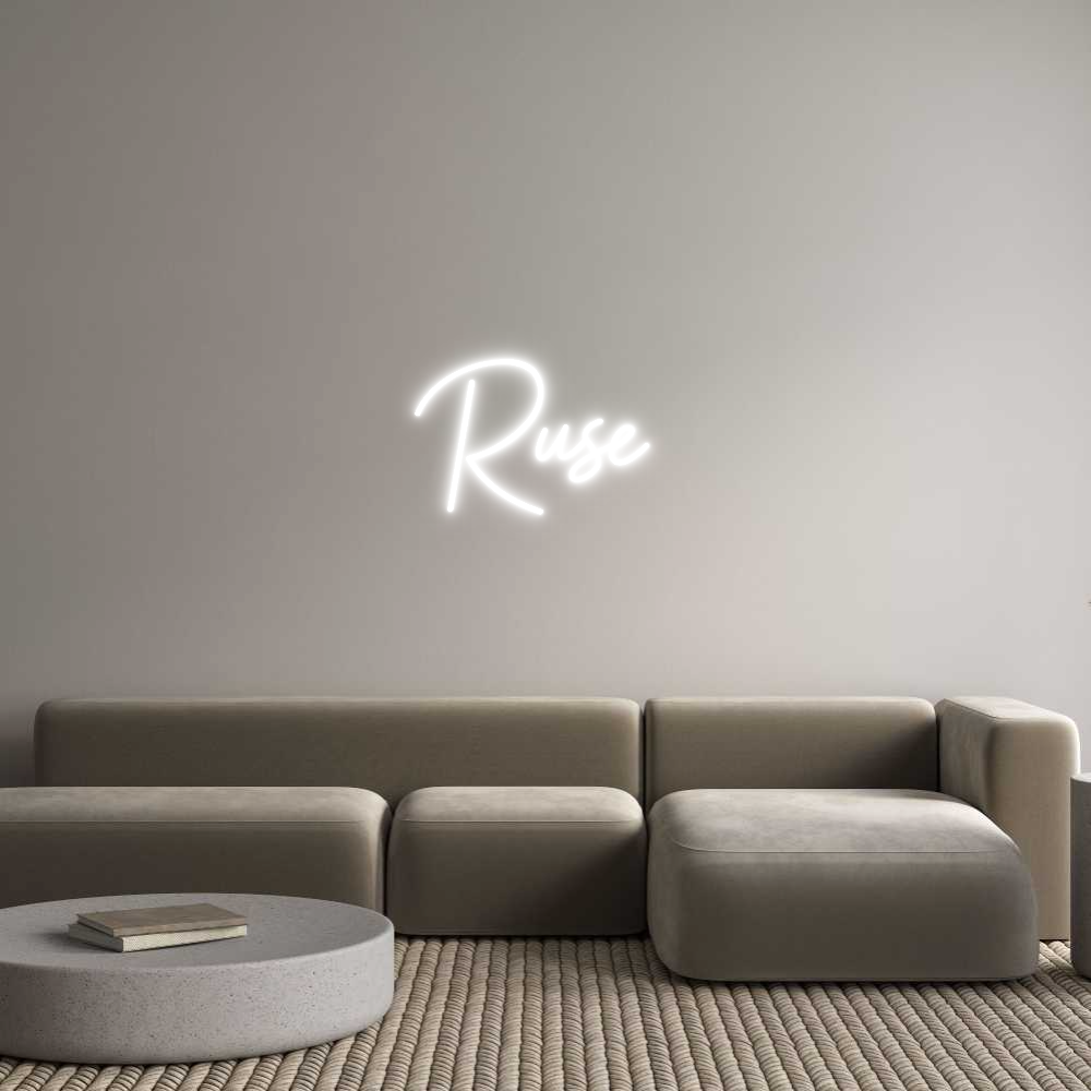 Custom Neon Sign Online Editor Ruse