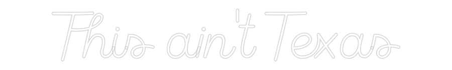 Custom Neon Sign Online Editor Detta är inte Te...