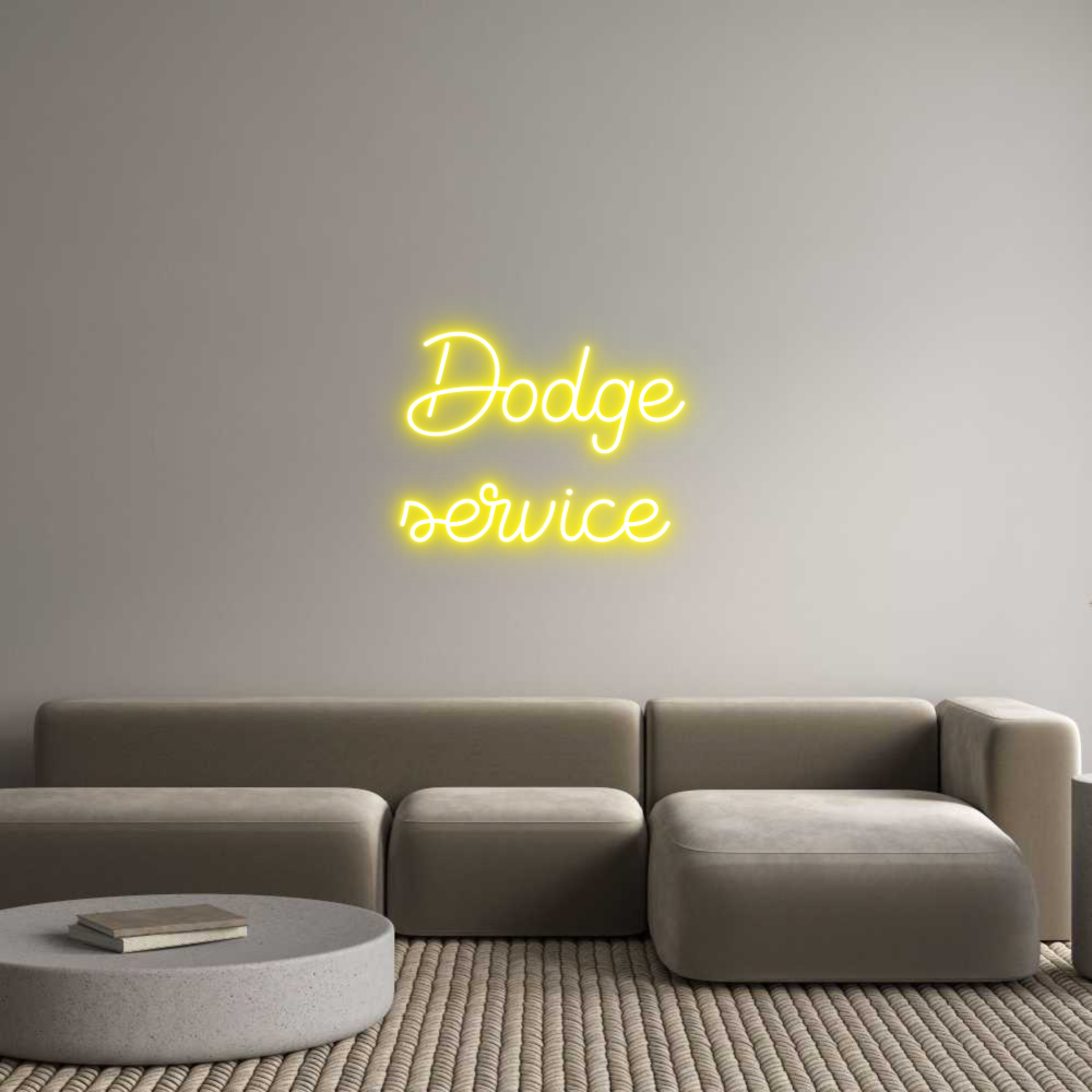 Custom Neon Sign Online Editor Dodge
service