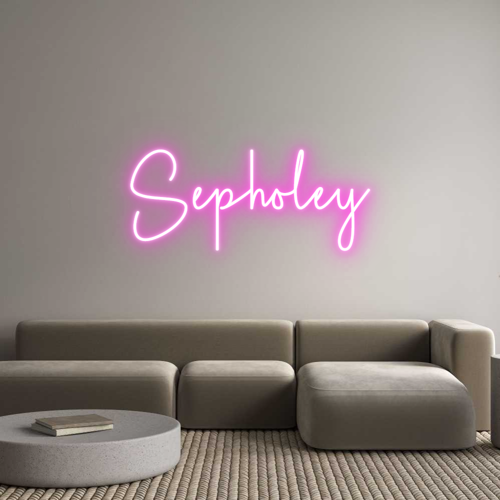 Custom Neon Sign Online Editor Sepholey